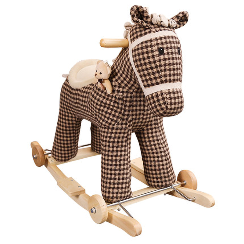 Лошадка-качалка Harry Pony Коричневый Лошадка-качалка Harry Pony Коричневый в Твери | Loft Concept