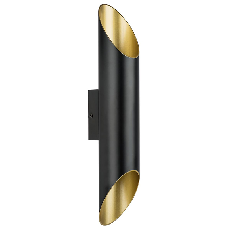 Бра Garbi Black Pipe Organ Sconce Черный Золотой Бра Garbi Black Pipe Organ Sconce Черный Золотой в Твери | Loft Concept