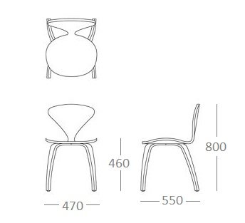 Стул Cherner Side Chair Стул Cherner Side Chair в Твери