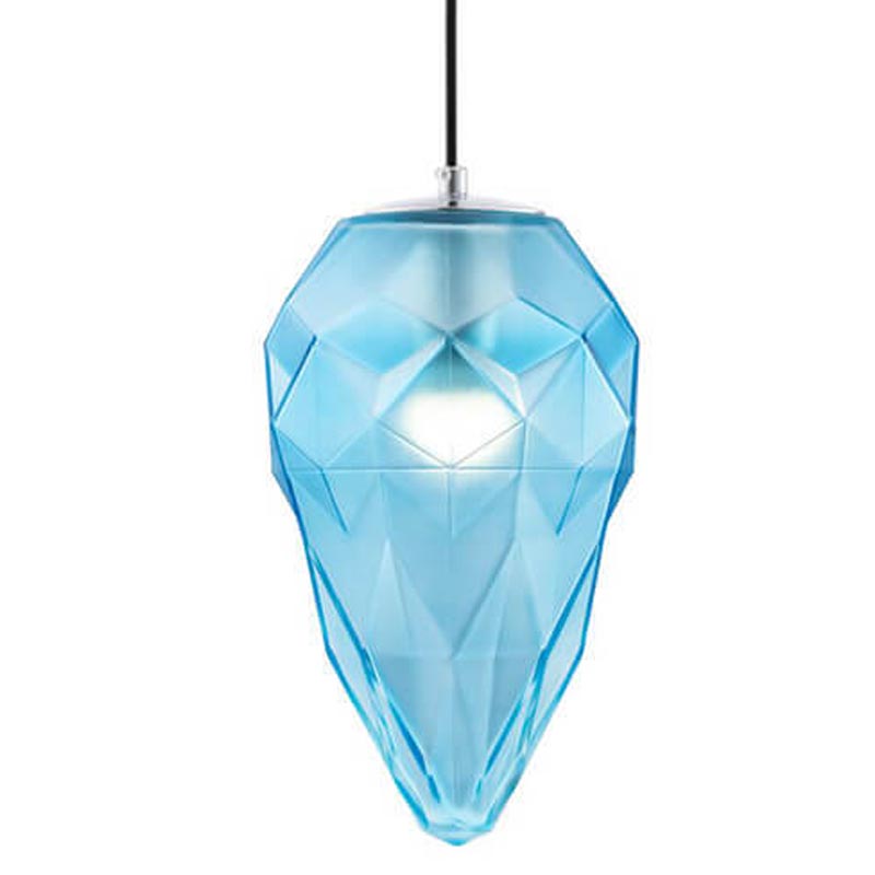 Подвесной светильник Jewel Athena blue 18 Голубой Хром Подвесной светильник Jewel Athena blue 18 Голубой Хром в Твери | Loft Concept
