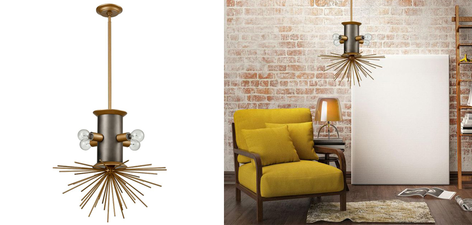 Подвесной светильник Hedgehog Chandelier Подвесной светильник Hedgehog Chandelier - Loft-Concept в Твери