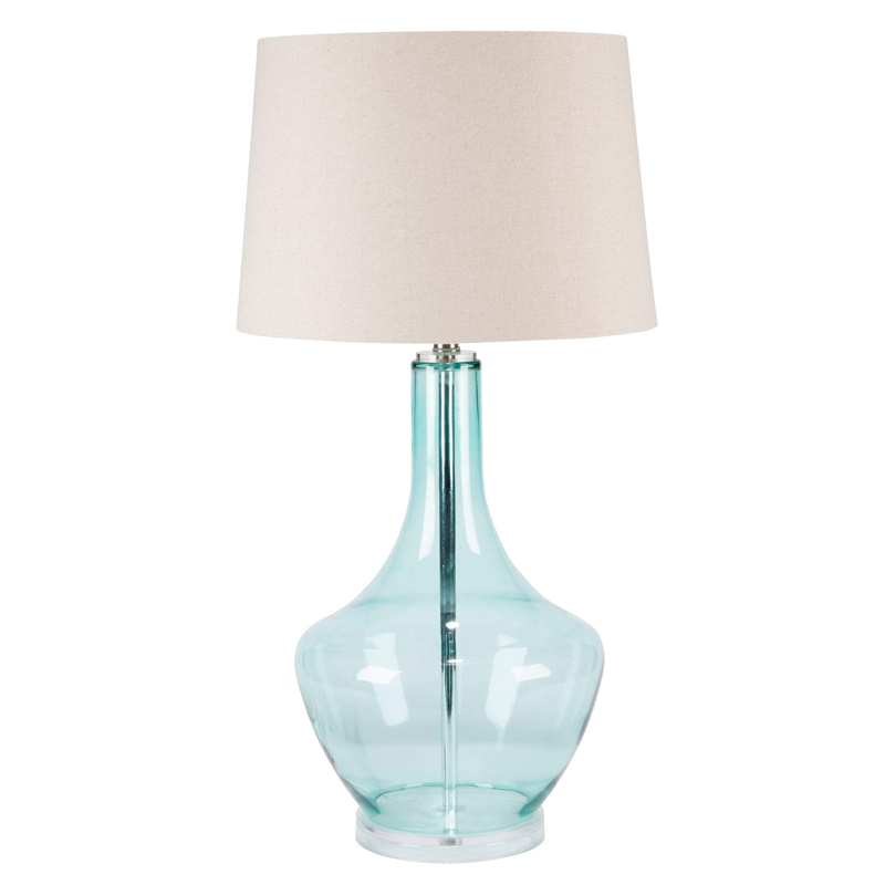 Настольная лампа Fantina Table lamp blue Белый Светло-голубой Настольная лампа Fantina Table lamp blue Белый Светло-голубой в Твери | Loft Concept
