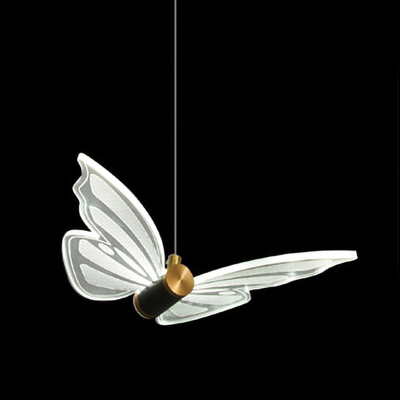Люстра Glass butterfly chandelier B Глянцевое золото Прозрачный Черный Люстра Glass butterfly chandelier B Глянцевое золото Прозрачный Черный в Твери | Loft Concept