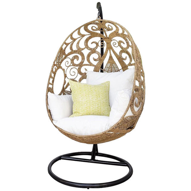 Плетеное кресло Azure Wicker Armchair Бежевый Коричневый Черный Плетеное кресло Azure Wicker Armchair Бежевый Коричневый Черный в Твери | Loft Concept