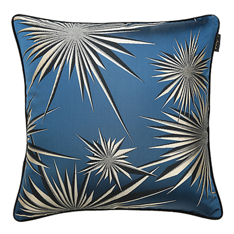 Подушка GOLDEN SUNBURST Jim Thompson Синяя Синий Подушка GOLDEN SUNBURST Jim Thompson Синяя Синий в Твери | Loft Concept