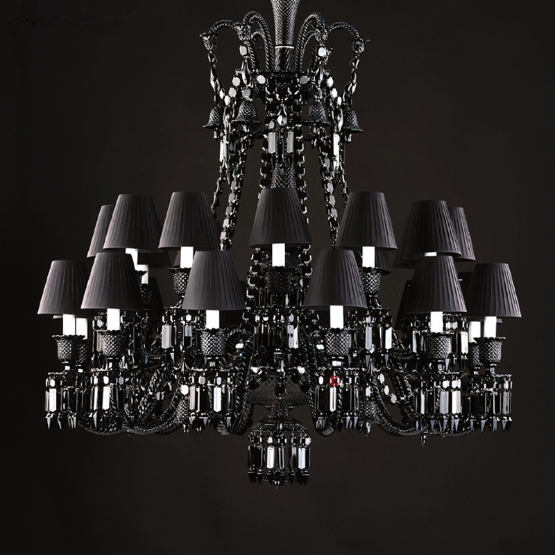 Люстра BACCARAT ZENITH NOIR Chandelier Черный в Твери | Loft Concept 