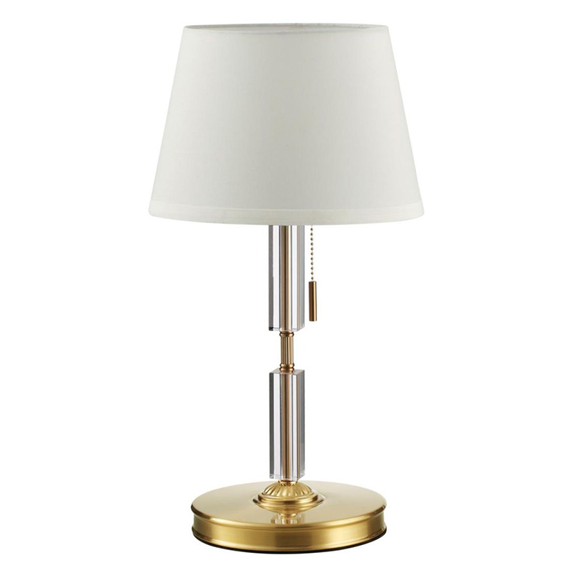 Настольная лампа Ramona White Table Lamp Бронза Белый Настольная лампа Ramona White Table Lamp Бронза Белый в Твери | Loft Concept