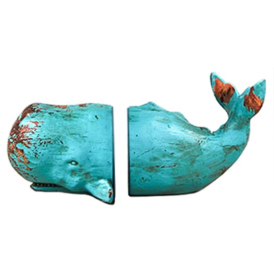 Держатель для книг Turquoise Whale Бирюзовый Держатель для книг Turquoise Whale Бирюзовый в Твери | Loft Concept