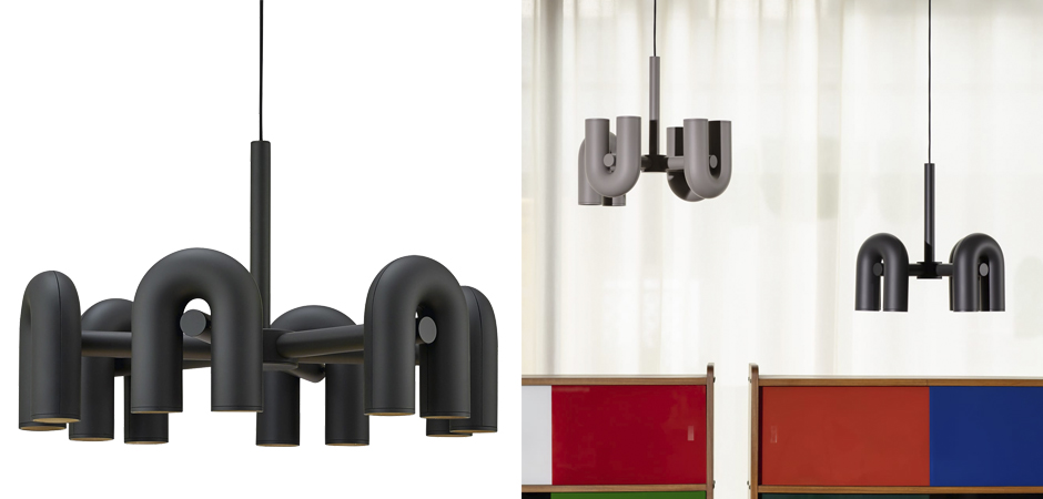 Люстра Cirkus AGO Lighting black 4-6 Люстра Cirkus AGO Lighting black 4-6 - Loft-Concept в Твери