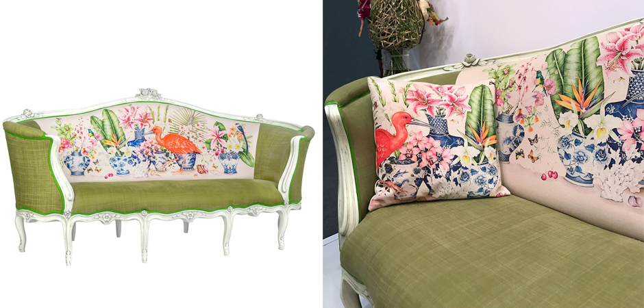 Диван Poetry of Flowers and Birds Sofa Диван Poetry of Flowers and Birds Sofa - Loft-Concept в Твери