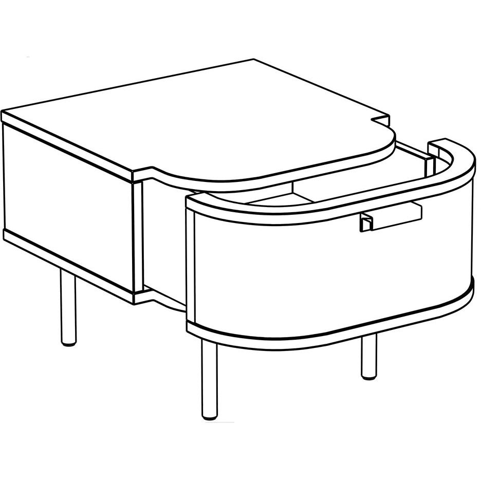 Тумба Ankio bedside table Тумба Ankio bedside table в Твери