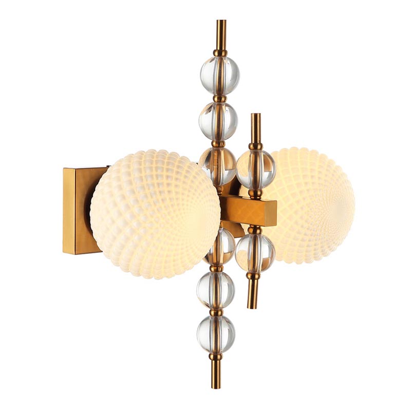 Бра Addelyn Sconce Белый Латунь Бра Addelyn Sconce Белый Латунь в Твери | Loft Concept