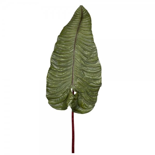 Декоративный искусственный цветок Green Leaf Зеленый Декоративный искусственный цветок Green Leaf Зеленый в Твери | Loft Concept
