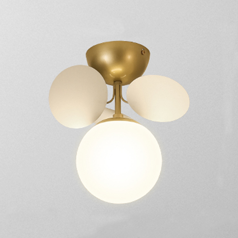 Потолочный светильник MATISSE ceiling lamp one Золотой Белый Светло-серый Мульти в Твери | Loft Concept 
