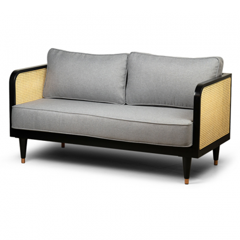 Диван Karely Sofa Серый Бежевый Черный Диван Karely Sofa Серый Бежевый Черный в Твери | Loft Concept