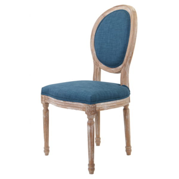 Стул French chairs Provence Indigo Chair Голубой пастельный Бежевый Стул French chairs Provence Indigo Chair Голубой пастельный Бежевый в Твери | Loft Concept