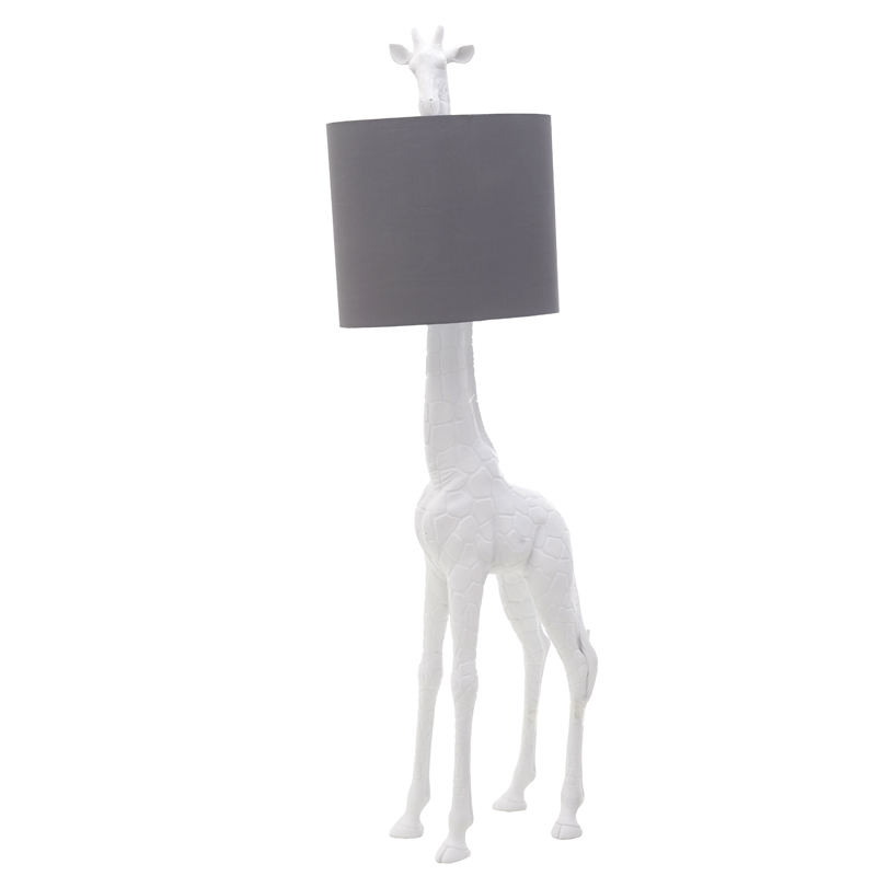 Торшер White Giraffe Floor lamp Белый Серый Торшер White Giraffe Floor lamp Белый Серый в Твери | Loft Concept