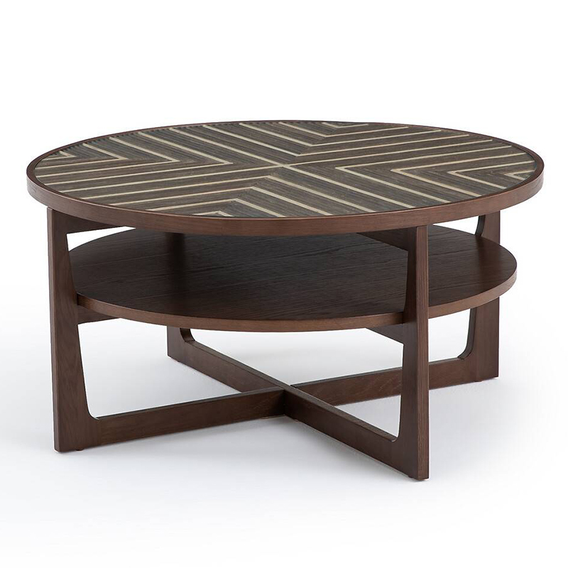 Кофейный стол Rumon Coffee Table Коричневый Кофейный стол Rumon Coffee Table Коричневый в Твери | Loft Concept