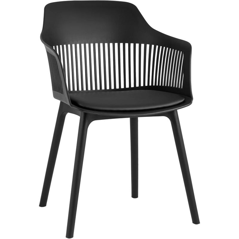 Стул Crocus Chair Черный цвет Велюровая подушка Черный Стул Crocus Chair Черный цвет Велюровая подушка Черный в Твери | Loft Concept