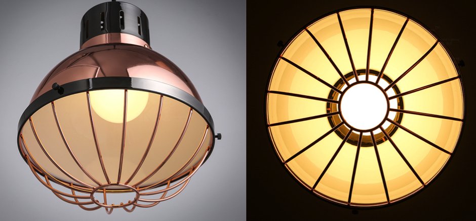 Подвесной светильник Ufo Copper Pendant Small Подвесной светильник Ufo Copper Pendant Small - Loft-Concept в Твери