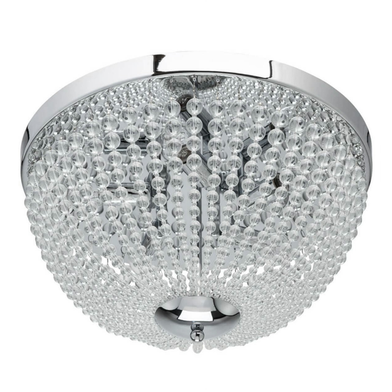 Потолочный светильник Virginia Clear Beads ceiling Chrome S Хром Прозрачное Стекло Потолочный светильник Virginia Clear Beads ceiling Chrome S Хром Прозрачное Стекло в Твери | Loft Concept