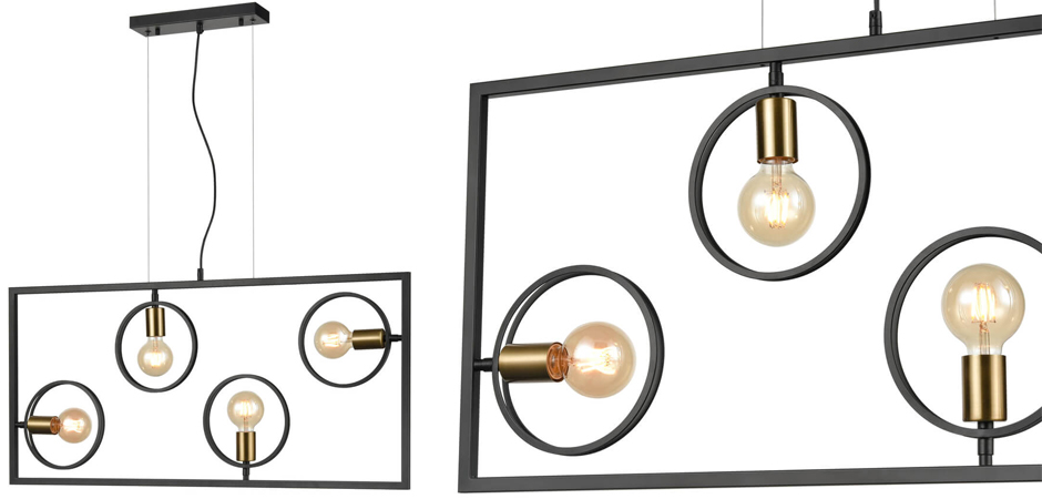 Люстра Loft Rings Ligh 4 Люстра Loft Rings Ligh 4 - Loft-Concept в Твери