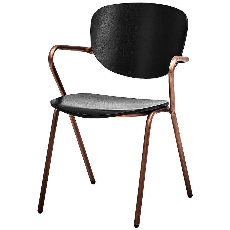 Стул Alpha Stool Черный Бронза Стул Alpha Stool Черный Бронза в Твери | Loft Concept