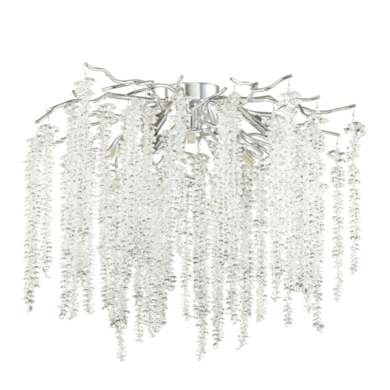 Люстра Хрустальная Fairy Tree Silver на 8 ламп Серебряный Люстра Хрустальная Fairy Tree Silver на 8 ламп Серебряный в Твери | Loft Concept