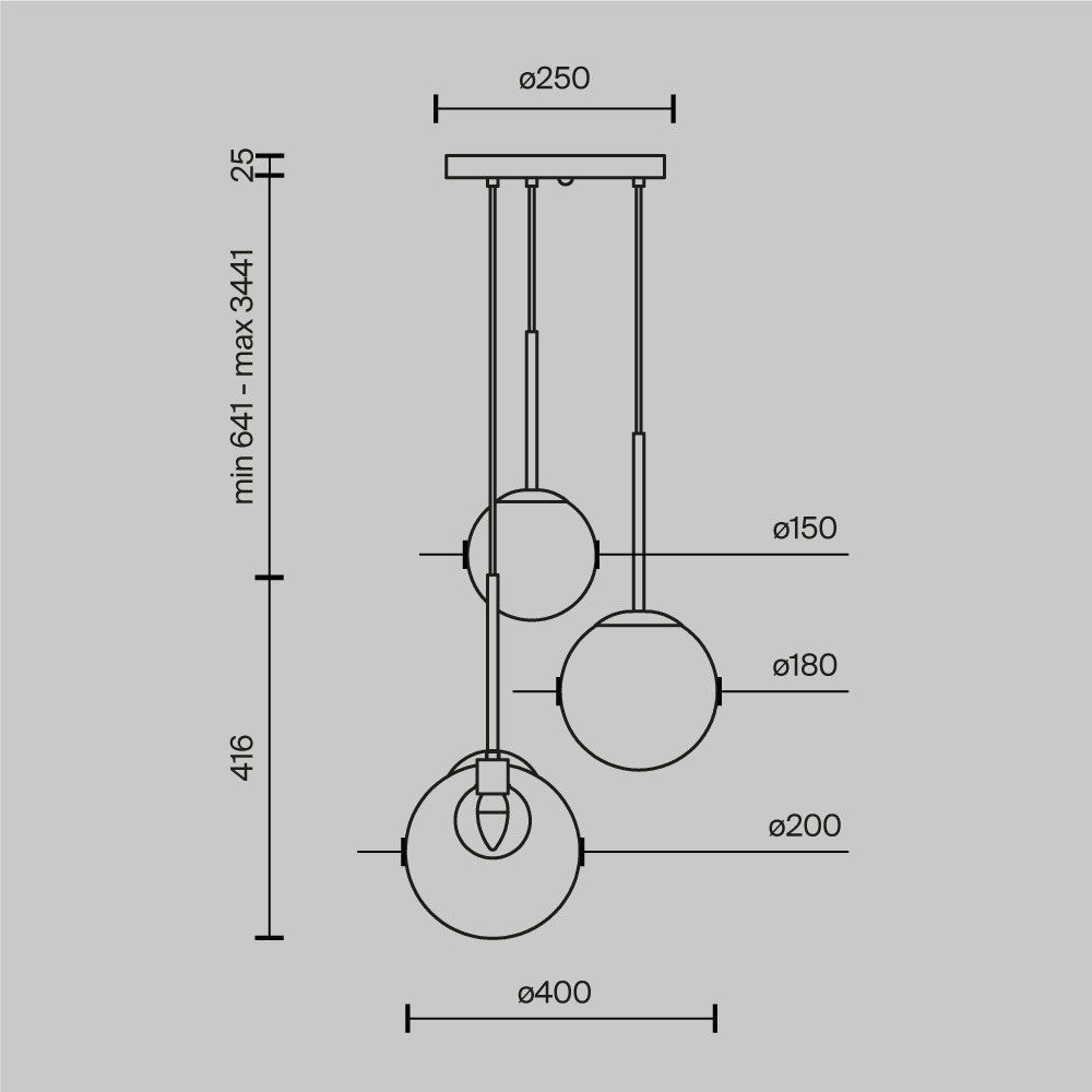 Подвесной светильник The column of light Подвесной светильник The column of light в Твери