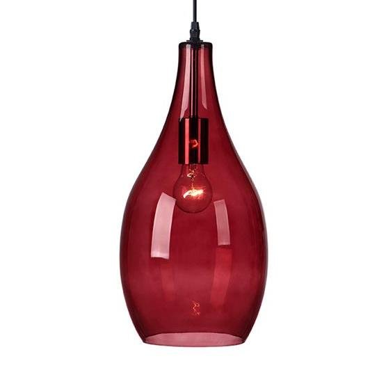 Подвесной светильник Plum Pear Pendant Красный (Red) Подвесной светильник Plum Pear Pendant Красный (Red) в Твери | Loft Concept