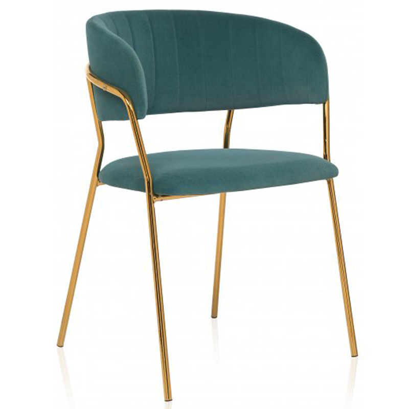 Стул Janine Stool Зеленый Золотой Стул Janine Stool Зеленый Золотой в Твери | Loft Concept