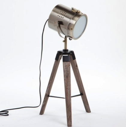 Настольная лампа Loft Tripod Mini Нержавеющая сталь Настольная лампа Loft Tripod Mini Нержавеющая сталь в Твери | Loft Concept
