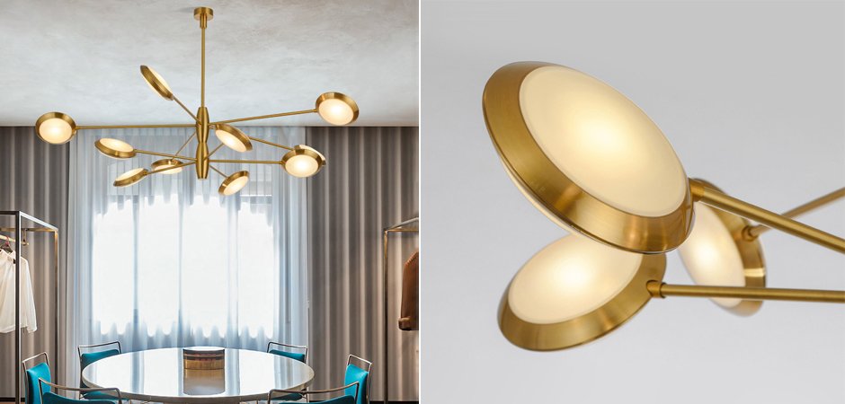 Люстра HOOP LED Люстра HOOP LED - Loft-Concept в Твери