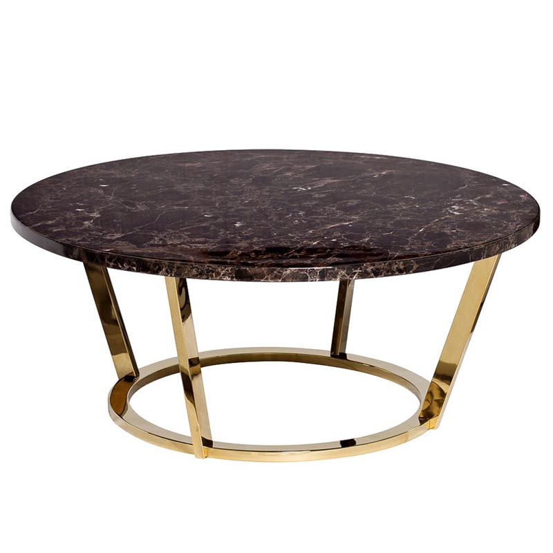 Кофейный стол Serker Coffee Table Золотой Кофейный стол Serker Coffee Table Золотой в Твери | Loft Concept