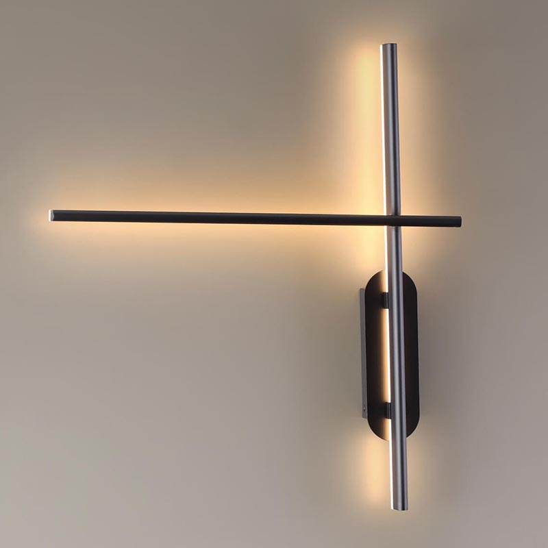 Бра Rolf Two Black Lines Черный Бра Rolf Two Black Lines Черный в Твери | Loft Concept
