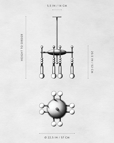 Люстра TALISMAN 8 патронов по дизайну студии Apparatus Люстра TALISMAN 8 патронов по дизайну студии Apparatus в Твери
