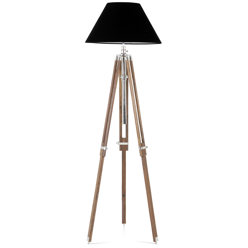 Торшер EICHHOLTZ 103271 TELESCOPE Коричневый Черный Торшер EICHHOLTZ 103271 TELESCOPE Коричневый Черный в Твери | Loft Concept