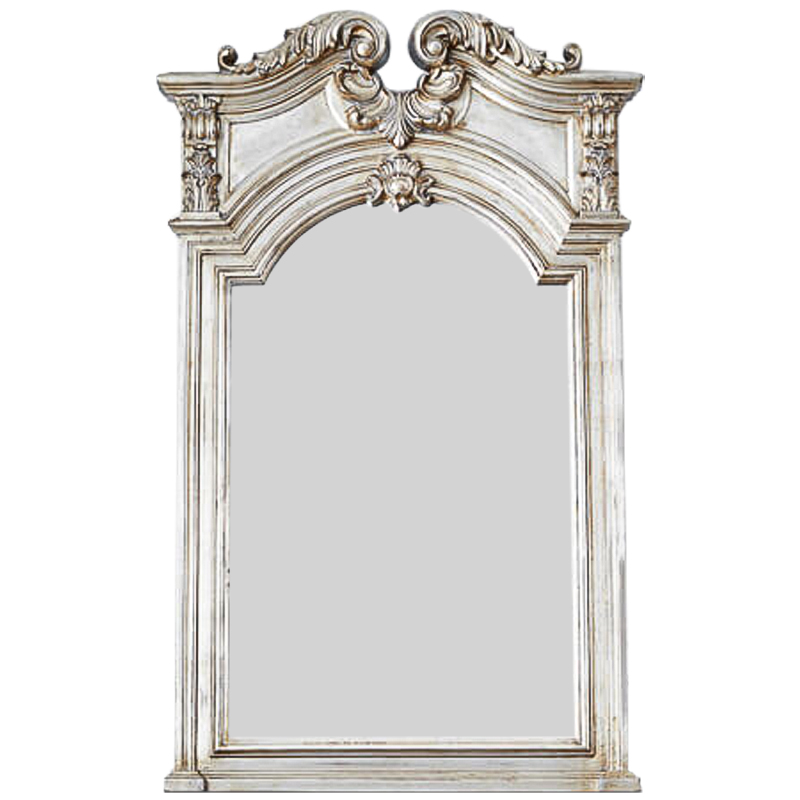 Зеркало Lupescu Mirror White Белый винтажная патина Зеркало Lupescu Mirror White Белый винтажная патина в Твери | Loft Concept