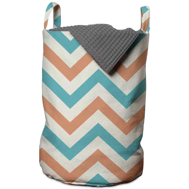 Корзина Turquoise Chevron Basket Мульти Корзина Turquoise Chevron Basket Мульти в Твери | Loft Concept