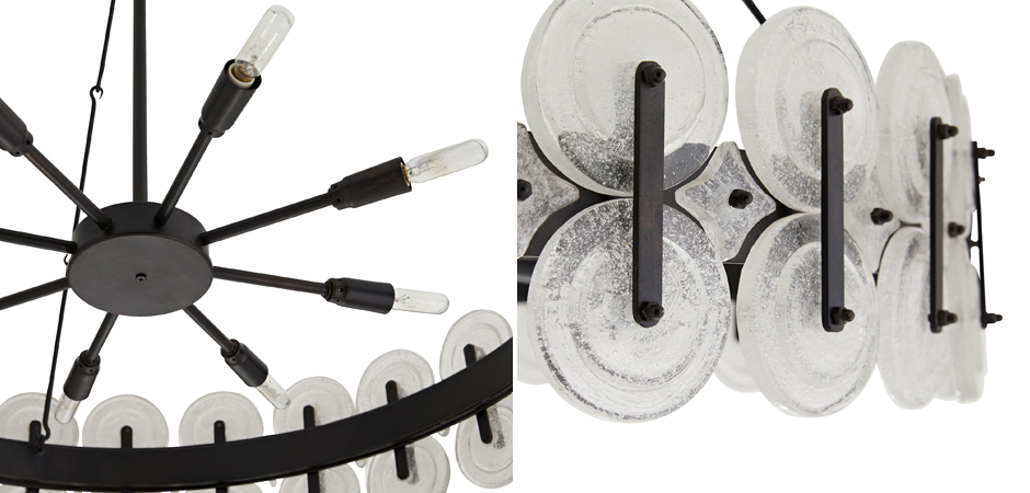 Люстра Arteriors RONDELLE CHANDELIER Люстра Arteriors RONDELLE CHANDELIER - Loft-Concept в Твери