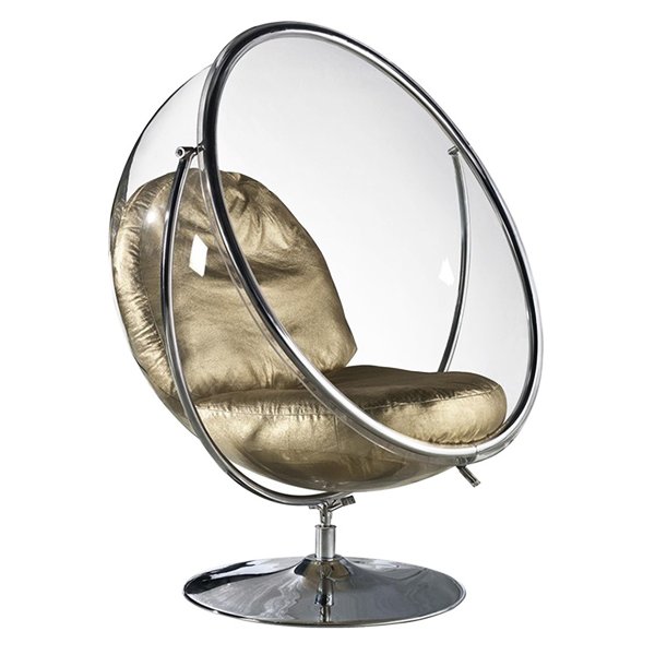 Кресло шар Bubble Swivel base Chair Красный Черный Белый Золотой Кресло шар Bubble Swivel base Chair Красный Черный Белый Золотой в Твери | Loft Concept