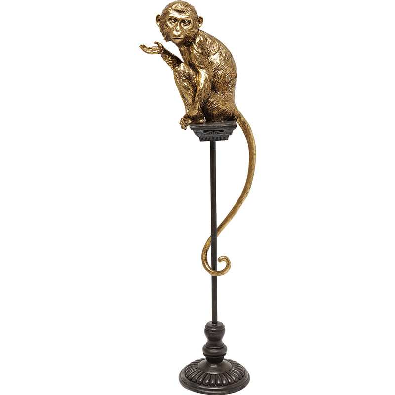 Статуэтка Golden Monkey on a stand Золотой Статуэтка Golden Monkey on a stand Золотой в Твери | Loft Concept