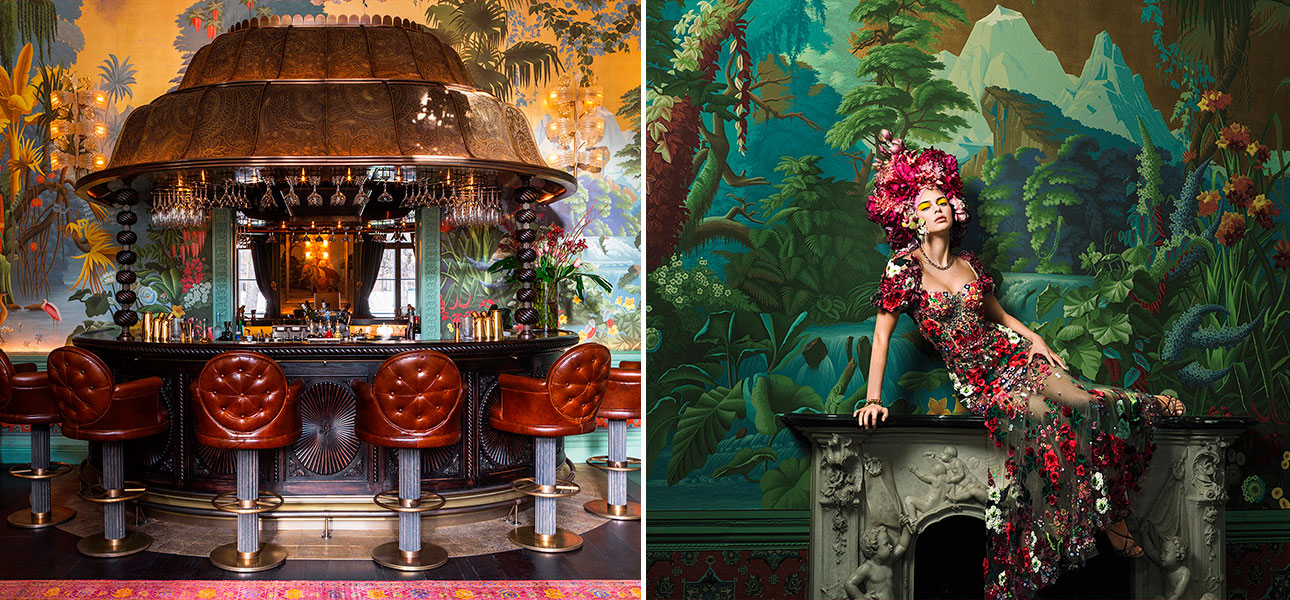 Обои ручная роспись L