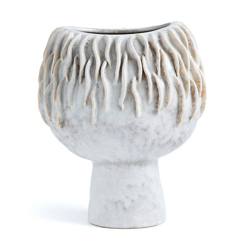 Ваза Bence Vase Белый Бежевый Ваза Bence Vase Белый Бежевый в Твери | Loft Concept