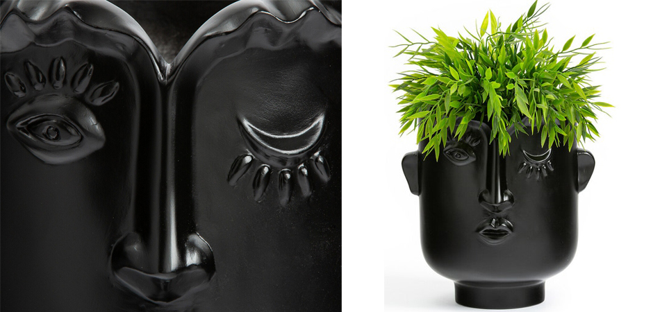 Ваза Black Head Vase Ваза Black Head Vase - Loft-Concept в Твери