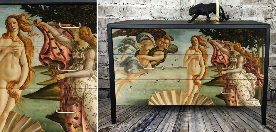 Комод Афродита Chest Of Drawers The Birth Of Venus Комод Афродита Chest Of Drawers The Birth Of Venus - Loft-Concept в Твери