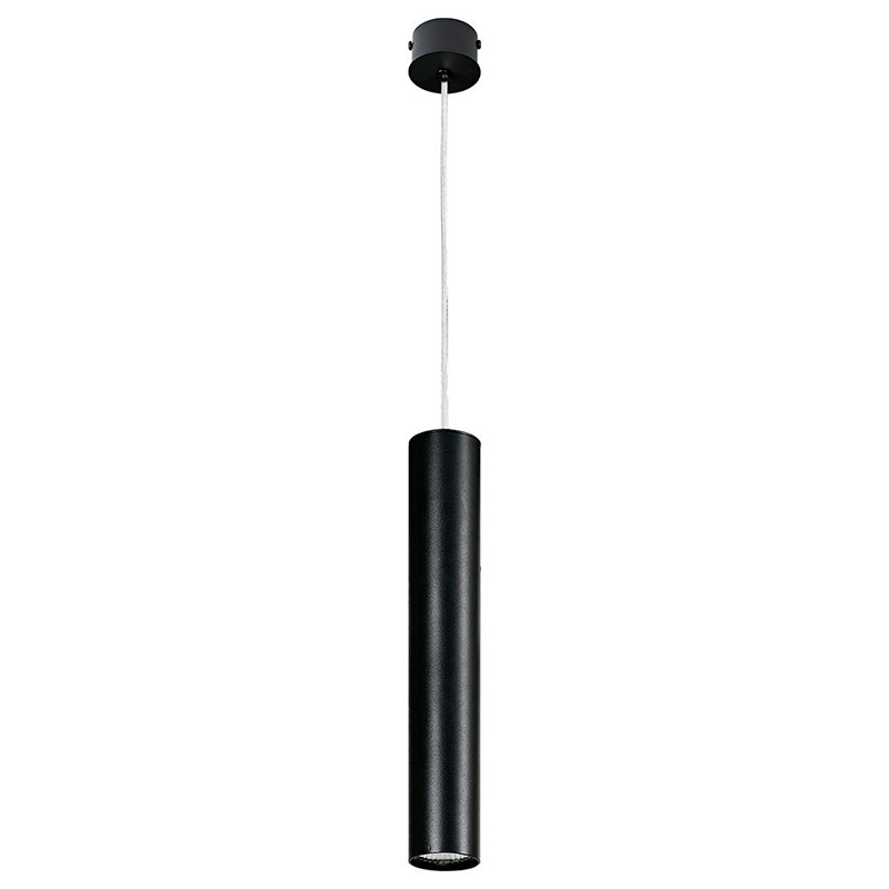 Подвесной светильник Luis Trumpet Tube Black Lamp  Черный в Твери | Loft Concept 