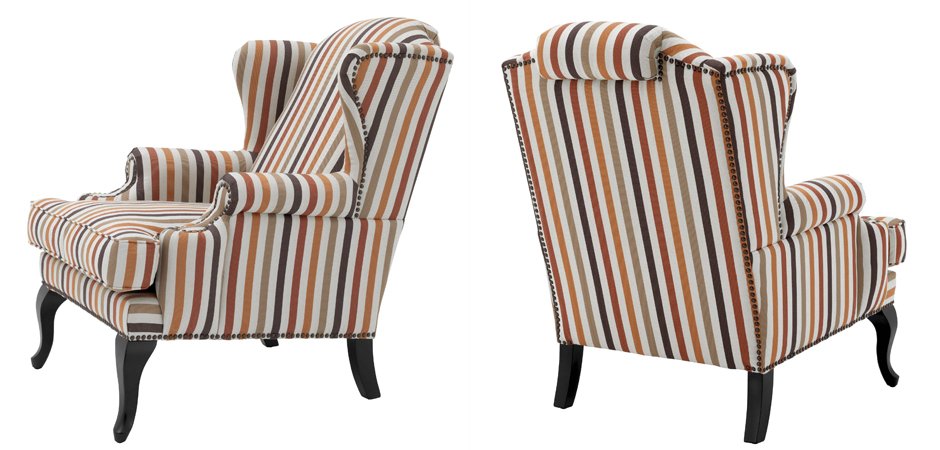 Кресло Eichholtz Chair Frank Sinatra Haywood orange Кресло Eichholtz Chair Frank Sinatra Haywood orange - Loft-Concept в Твери