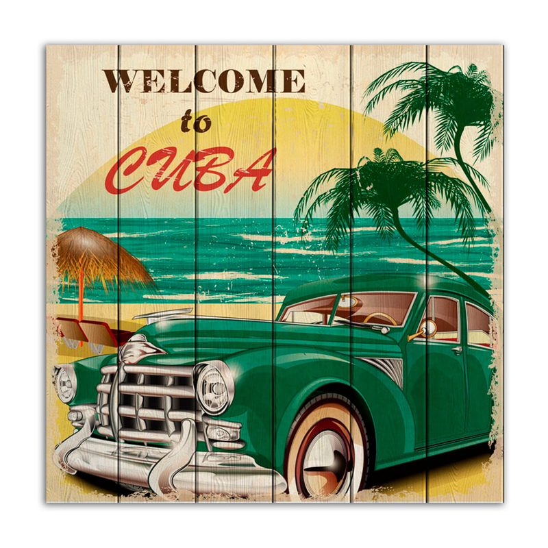 Постер Welcome to Cuba Постер Welcome to Cuba в Твери | Loft Concept