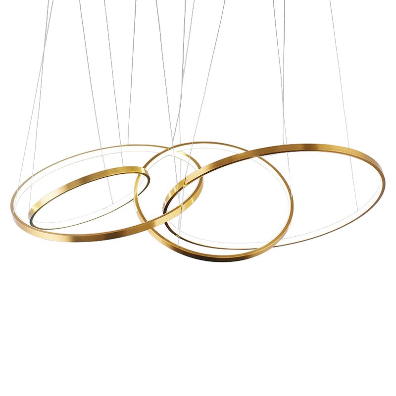 Люстра ORACLE 4 Rings Золотой Люстра ORACLE 4 Rings Золотой в Твери | Loft Concept